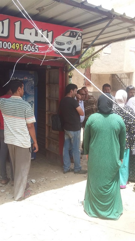 بالصور.. إزالة كشك مخالف على أملاك الدولة بكفر الشيخ