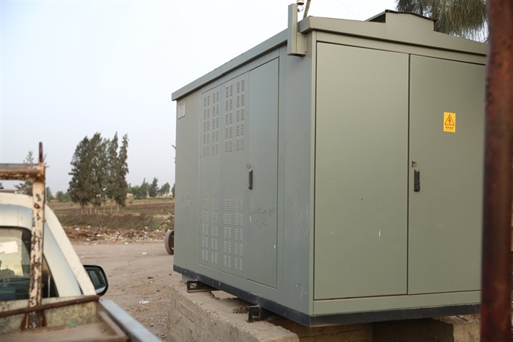بالصور.. محافظ كفر الشيخ يتفقد إنشاء محطة خلط مياه الري بـ"عويرة" لخدمة 900 فدان