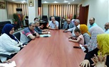 بالصور.. وكيل الشباب بكفرالشيخ يستقبل الفائزين بمسابقة مفتاح مشروعك