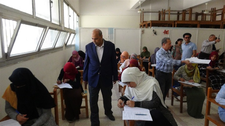 ضبط 19 حالة غش منذ بداية الامتحانات بجامعة المنيا 