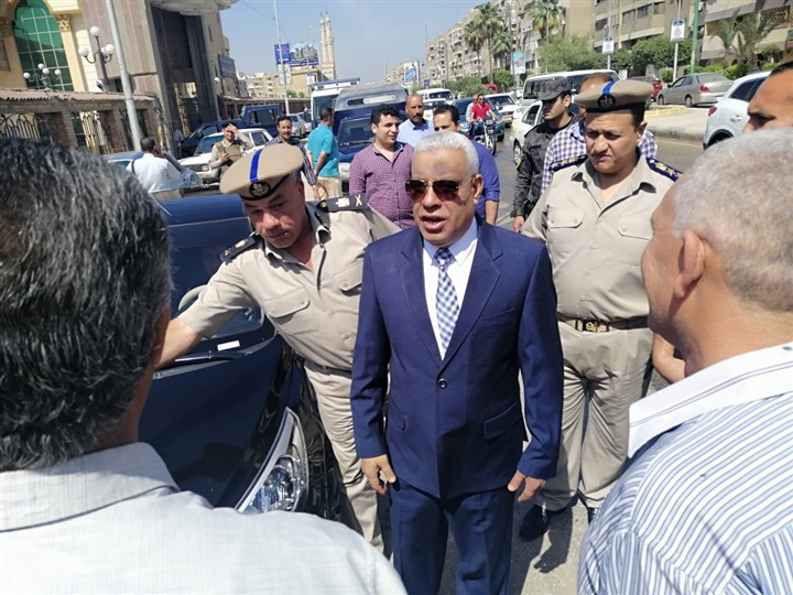 بالصور.. مدير أمن كفر الشيخ يتفقد الخدمات التأمينية للقوافل التعليمية لطلاب الثانوية العامة 