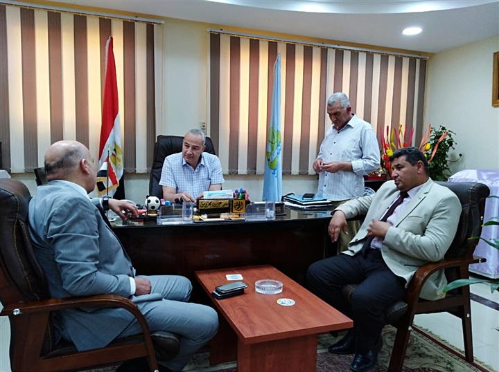 بالصور.. وكيل الشباب بكفرالشيخ يستقبل الفائزين بمسابقة مفتاح مشروعك