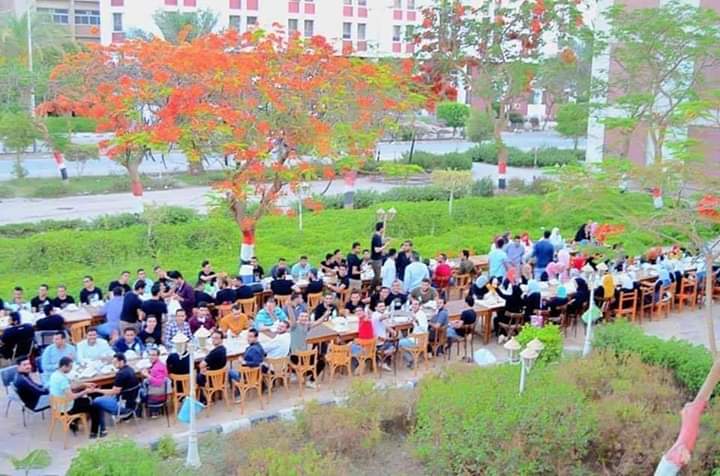 "فنية المنيا" تُقيم حفل إفطار جماعي تحت شعار "رمضان يجمعنا"