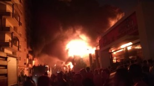 مصرع 3 أطفال بحريق هائل بسبب ماس كهربائى في الشرقية 