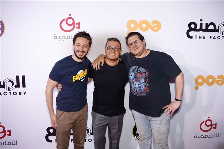 بالصور.. عمرو سلامة وخالد منصور ورامي محسن في سحور المصنع بالصور.. عمرو سلامة وخالد منصور ورامي محسن في سحور المصنع