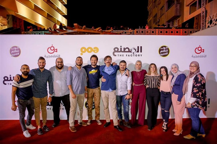 بالصور.. عمرو سلامة وخالد منصور ورامي محسن في سحور المصنع بالصور.. عمرو سلامة وخالد منصور ورامي محسن في سحور المصنع