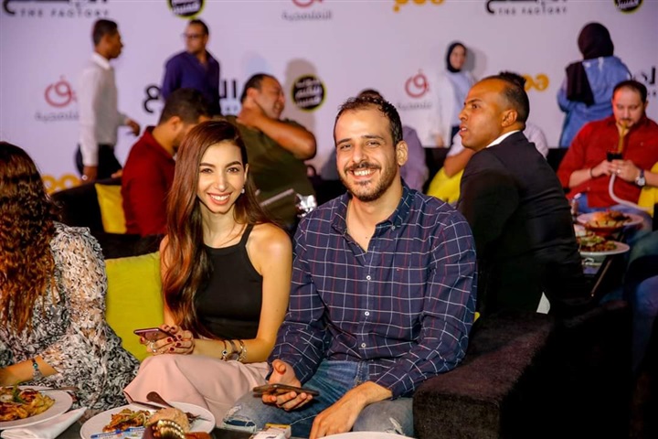 بالصور.. عمرو سلامة وخالد منصور ورامي محسن في سحور المصنع بالصور.. عمرو سلامة وخالد منصور ورامي محسن في سحور المصنع