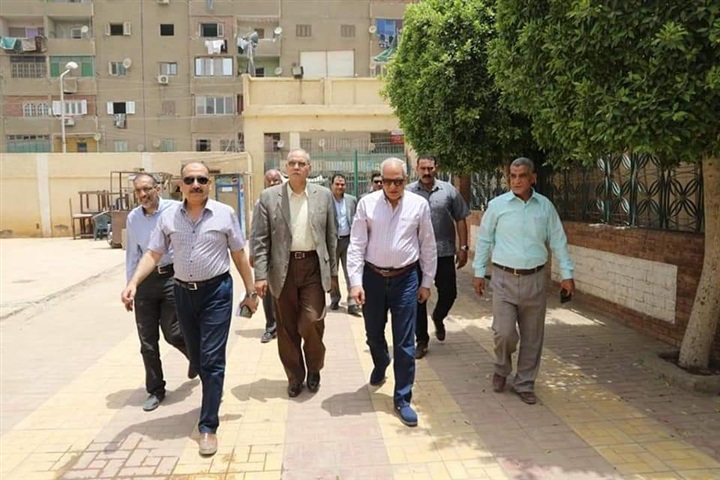 محافظ الجيزة.. يتفقد ساحات صلاة العيد بـ8 أحياء