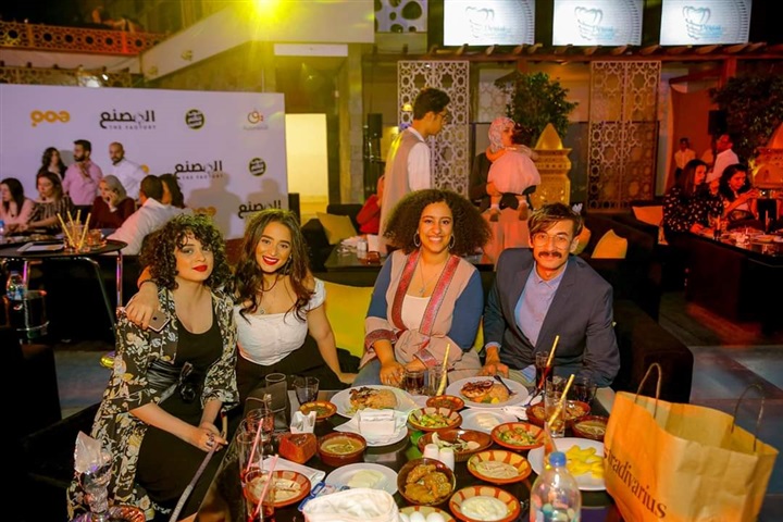 بالصور.. عمرو سلامة وخالد منصور ورامي محسن في سحور المصنع بالصور.. عمرو سلامة وخالد منصور ورامي محسن في سحور المصنع