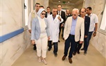 وزيرة الصحة تتفقد التجهيزات الجارية بمستشفيي 