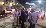  شاهد.. محافظ البحيرة فى جولة ليلية بمركز ومدينة حوش عيسى  