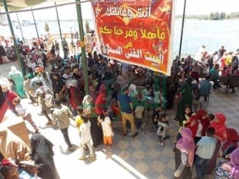 بالصور.."فرحة العيد" بكفر الشيخ تنتصر علي حرارة الشمس في الحدائق والمنتزهات ومصيف بلطيم