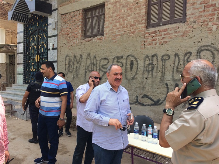 مدير البحث الجنائي بكفر الشيخ يتفقد لجان الثانوية العامة ببيلا