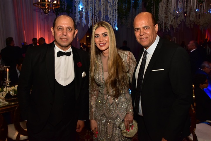  تامر حسني يحي حفل زفاف ابنة احمد سليمان في حضور كوكبه من نجوم الكره