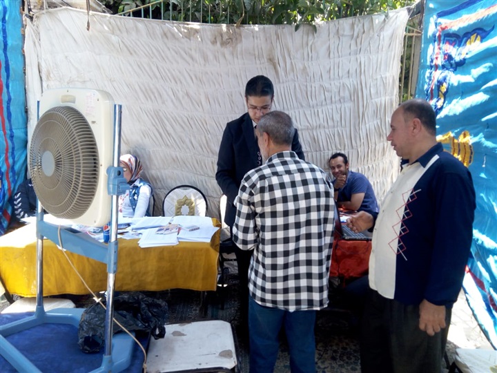 بالصور.. إقبال متوسط علي لجان انتخابات الغرفة التجارية بكفر الشيخ