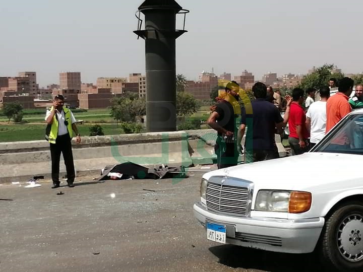 النيابة تتحفظ على سيارات حادث تصادم محور 26 يوليو