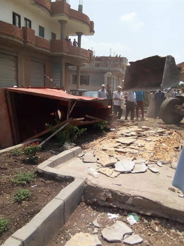رفع 833 حالة إشغالات وتعديات بمدن ومراكز محافظة البحيرة