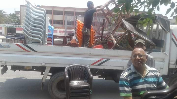 رفع 833 حالة إشغالات وتعديات بمدن ومراكز محافظة البحيرة