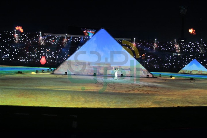 شاهد.. حفل افتتاح تاريخى لأمم إفريقيا 2019  