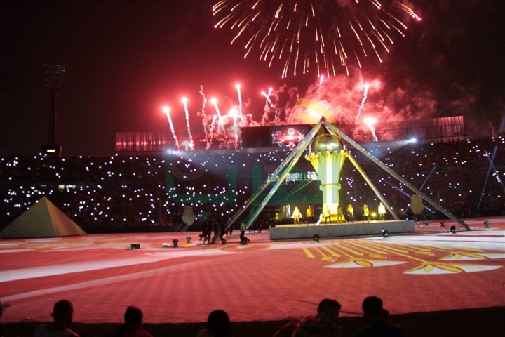 شاهد.. حفل افتتاح تاريخى لأمم إفريقيا 2019  