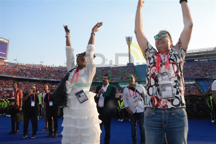 شاهد.. حفل افتتاح تاريخى لأمم إفريقيا 2019  