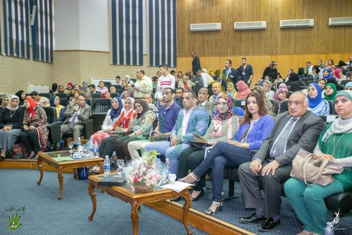 جامعة الاسكندرية تكرم مبادرة "اوعى تجرب" لا للإدمان 
