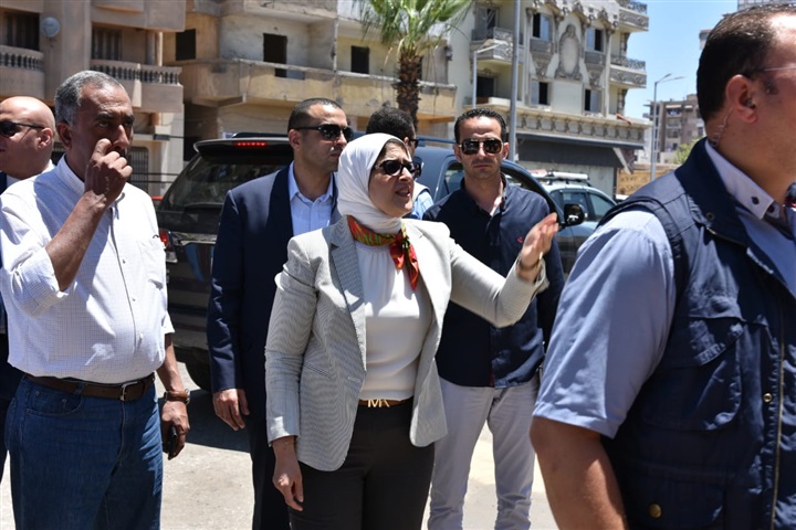 بالصور.. وزيرة الصحة تتفقد عدد من مستشفيات بورسعيد للوقوف على جاهزيتها لإطلاق منظومة التأمين الصحي الجديد