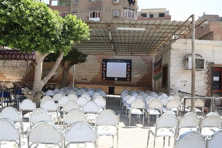محافظ الجيزة يتفقد شاشات عرض بطوله كأس الأمم الإفريقية بمراكز الشباب