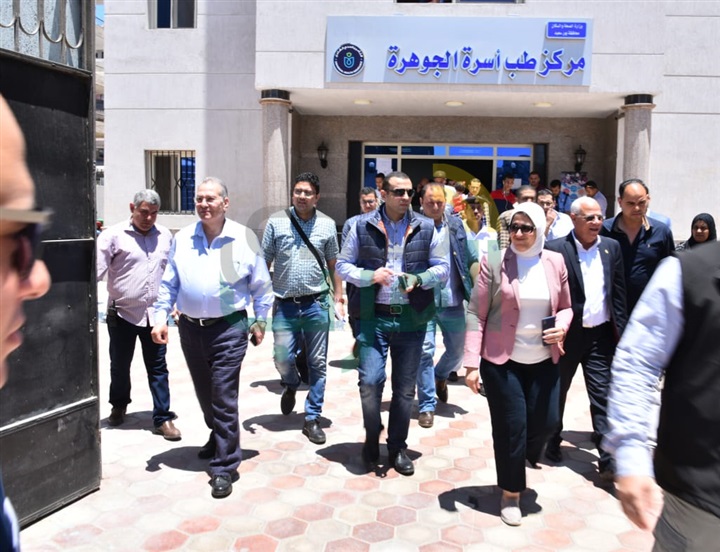 تفاصيل جولة وزيرة الصحة التفقدية للتشغيل التجريبي للتأمين الصحي الشامل