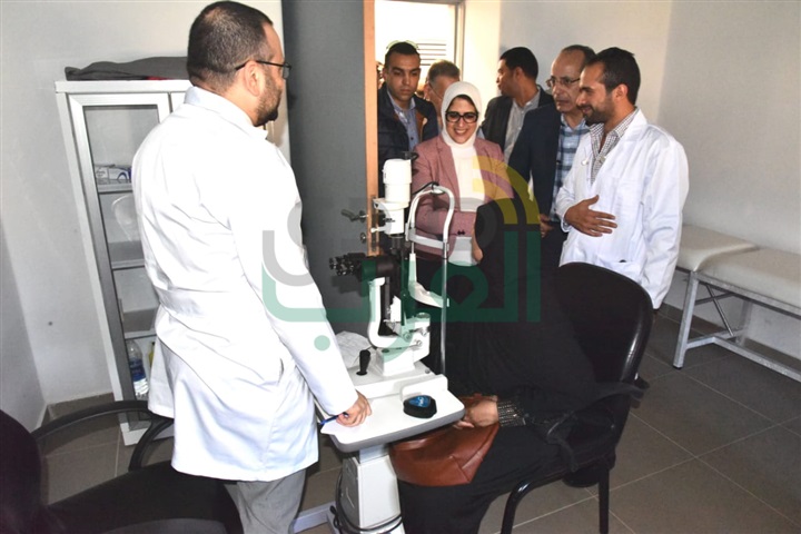 تفاصيل جولة وزيرة الصحة التفقدية للتشغيل التجريبي للتأمين الصحي الشامل