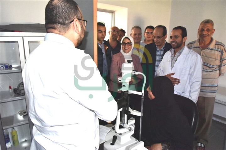 تفاصيل جولة وزيرة الصحة التفقدية للتشغيل التجريبي للتأمين الصحي الشامل