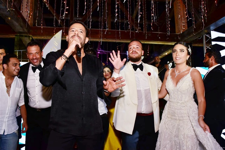 بالصور.. حماقي يشعل زفاف نجل ماجد المصري بالصور.. حماقي يشعل زفاف نجل ماجد المصري