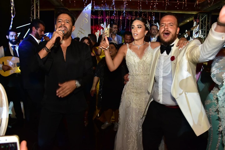 بالصور.. حماقي يشعل زفاف نجل ماجد المصري بالصور.. حماقي يشعل زفاف نجل ماجد المصري