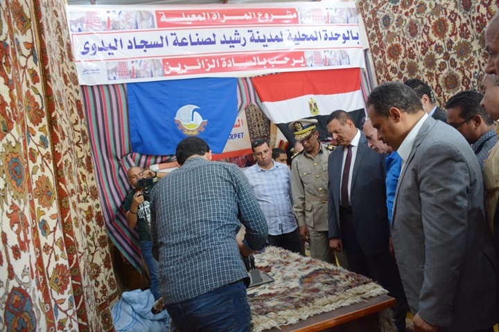 محافظ البحيرة فى جولة ميدانية اليوم بمركز ومدينة رشيد 