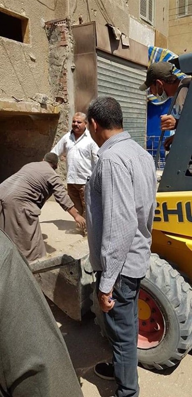 "سوهاج": استمرار حملات رفع الإشغالات لضبط الشارع