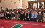 مناسبة العيد القومى للمحافظة.. محافظ القاهرة وخمس وزراء يأدون صلاة الجمعة بمسجد السلطان حسن