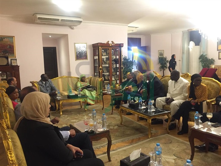 وزير الإعلام والاتصالات بدولة جامبيا يزور جامعة مصر للعلوم والتكنولوجيا وزير الإعلام والاتصالات بدولة جامبيا يزور جامعة مصر للعلوم والتكنولوجيا