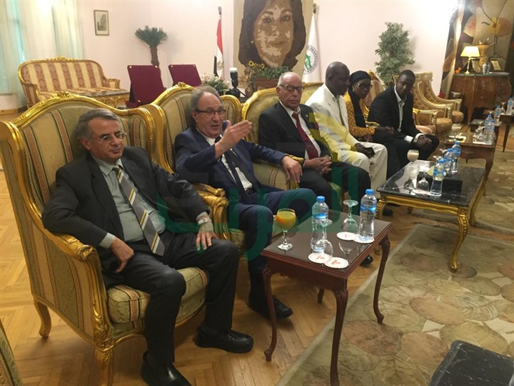 وزير الإعلام والاتصالات بدولة جامبيا يزور جامعة مصر للعلوم والتكنولوجيا وزير الإعلام والاتصالات بدولة جامبيا يزور جامعة مصر للعلوم والتكنولوجيا