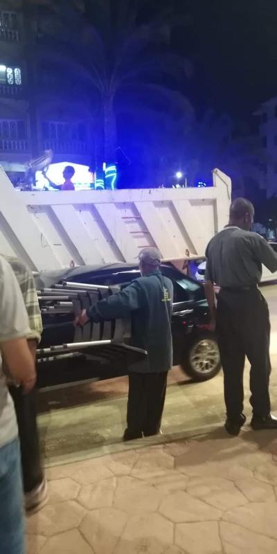 شن حملة للقضاء على المخالفات والإشغالات بدمياط الجديدة