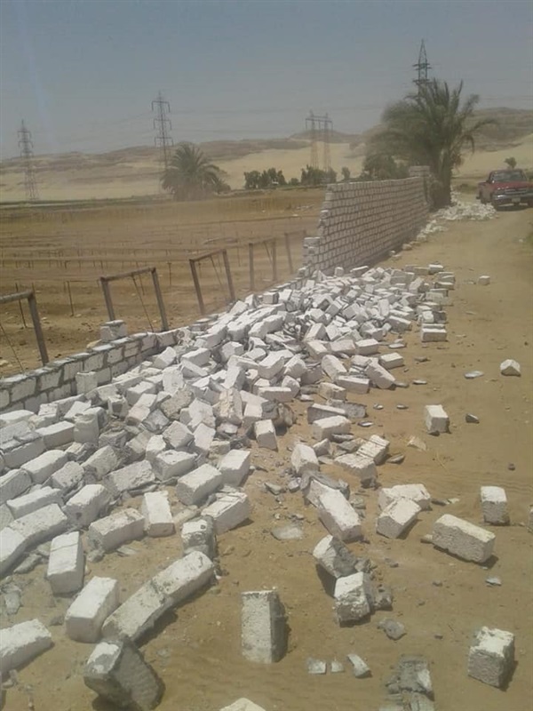 محافظة سوهاج: إزالات فورية لـ 5 حالات تعدي في المهد