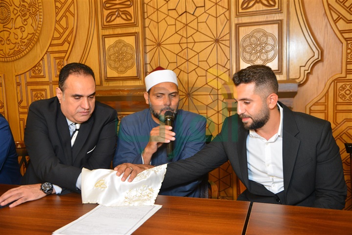 بالصور.. طارق فؤاد يحتفل بعقد قران ابنته على أحمد سيد السبكى بالصور.. طارق فؤاد يحتفل بعقد قران ابنته على أحمد سيد السبكى