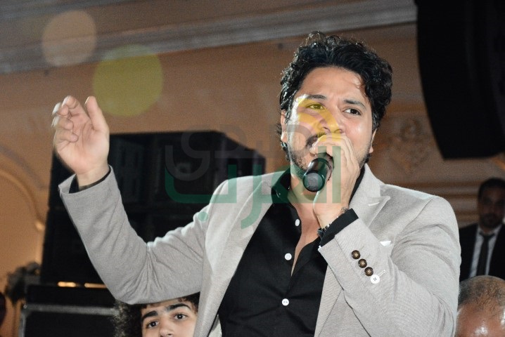 باالصور.. بوسى وشيبة وحجاج يشعلون حفل زفاف احمد وسلمى باالصور.. بوسى وشيبة وحجاج يشعلون حفل زفاف احمد وسلمى