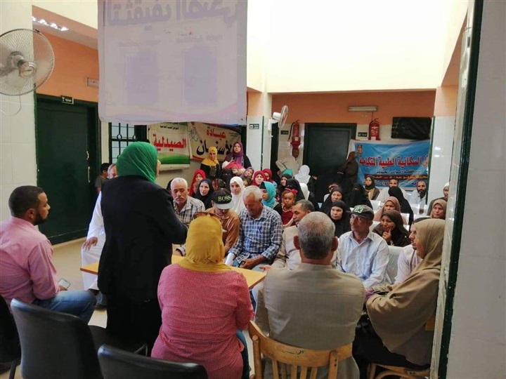قافلة سكانية طبية متكاملة لقرى الموهوب بمركز الداخلة بالوادى الجديد