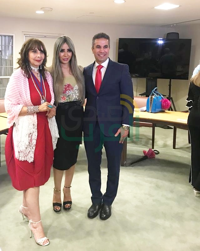 النادى العربي بالأمم المتحدة يستضيف للمرة الثانية الإعلامية  إيمان ابو طالب والعميد محمد سمير  