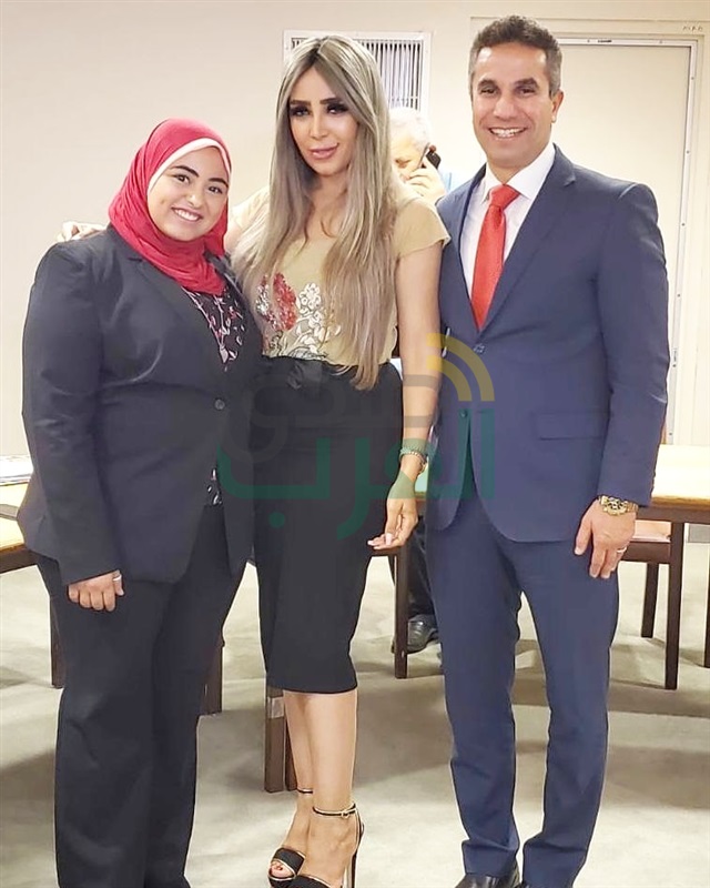 النادى العربي بالأمم المتحدة يستضيف للمرة الثانية الإعلامية  إيمان ابو طالب والعميد محمد سمير  