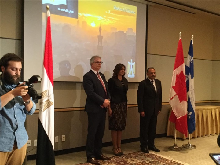 وزيرة الهجرة تشهد احتفالية القنصلية المصرية في مونتريال بالعيد القومي 