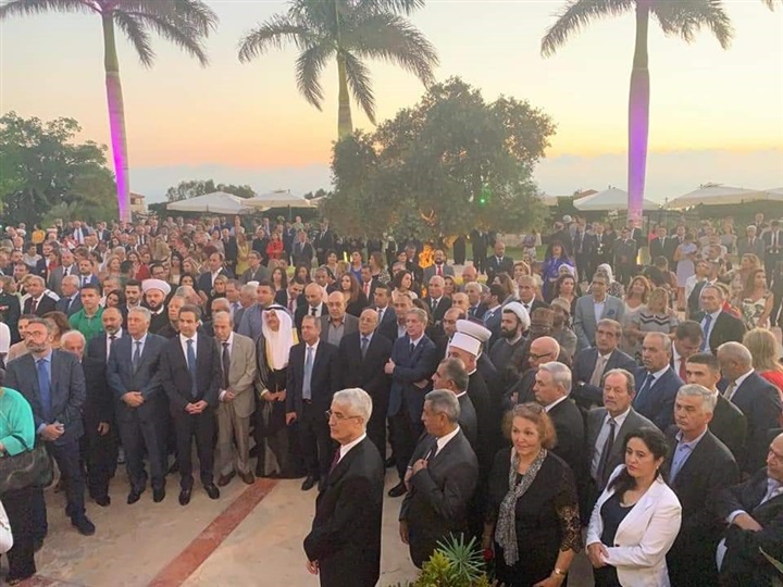 السفير المصري في بيروت يُشيد بالتقدم الملموس الذي تشهده العلاقات المصرية اللبنانية مؤخراً خلال الاحتفال بذكرى ثورة 23 يوليو السفير المصري في بيروت يُشيد بالتقدم الملموس الذي تشهده العلاقات المصرية اللبنانية مؤخراً خلال الاحتفال بذكرى ثورة 23 يوليو