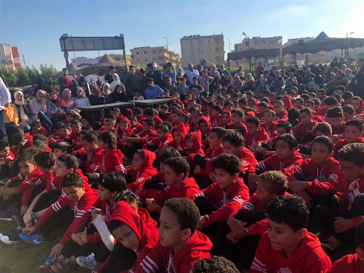 بالصور.. مستقبل وطن يكرم 390 متفوقًا علميًا ورياضيًا فى بلطيم بكفر الشيخ 