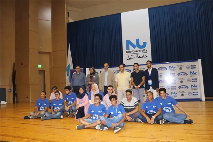 بالصور.. جامعة النيل الأهلية تستضيف مسابقة "الفأر الميكرو للروبوتات الذكية"