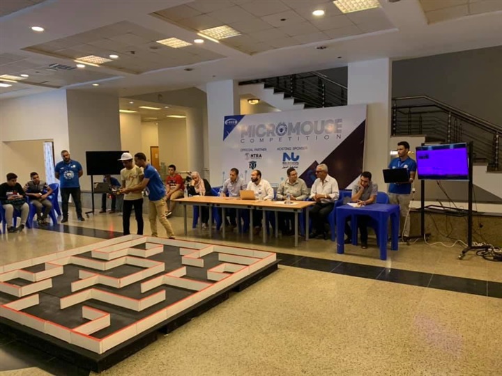 بالصور.. جامعة النيل الأهلية تستضيف مسابقة "الفأر الميكرو للروبوتات الذكية"